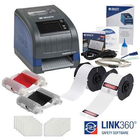 Brady LINK360 Starter Bundle With Printer 1 Year Subscription Software for Brady Printers LINK360STARTPR
